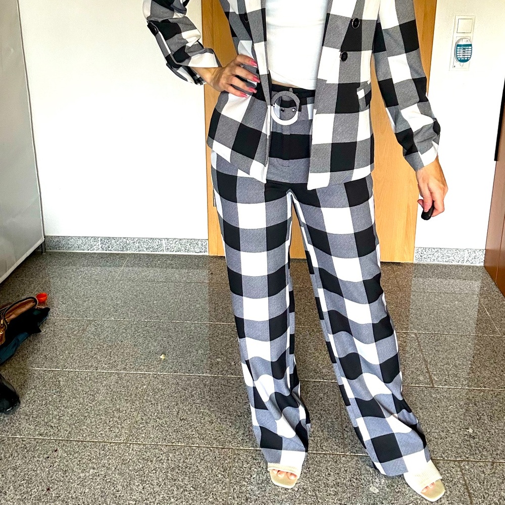 Plaid pants